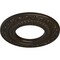 Ekena Millwork Andrea Ceiling Medallion (Fits Canopies up to 4 1/8"), 8 1/8"OD x 4 1/8"ID x 1/2"P, Stone Hearth CM08ADSHF - alternate 4